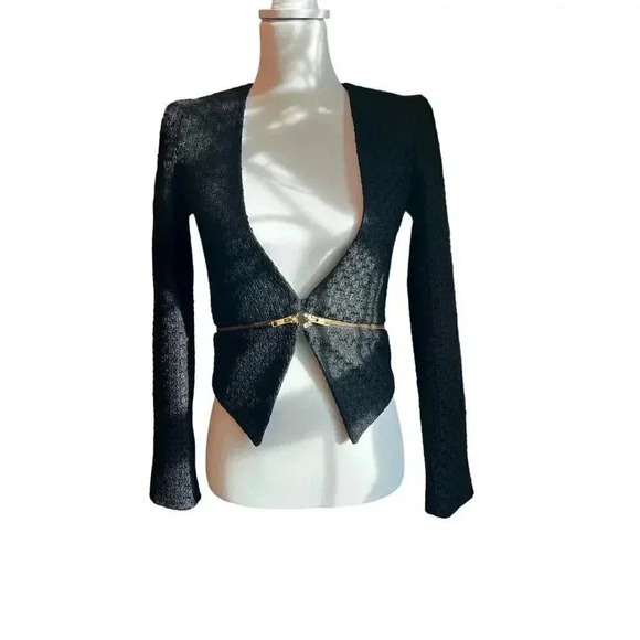 Gianni Bini cocktail jacket with zip detail NWT xs - Picture 1 of 8